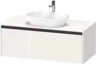 Duravit Ketho.2 Тумба под раковину с 1-им ящ. 120x55x45,9h см, цвет: белый глянц. K24887022220000