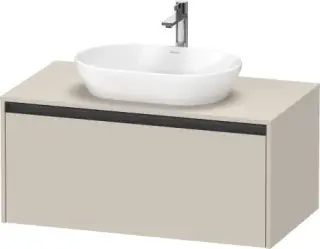 Duravit Ketho.2 Тумба под раковину 100x55x45,9h см, цвет: серо-коричневый супермат. K24886083830000