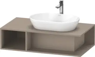 Duravit D-Neo Тумба под раковину справа подвесная 100x55x26h см, цвет: лен DE495907575