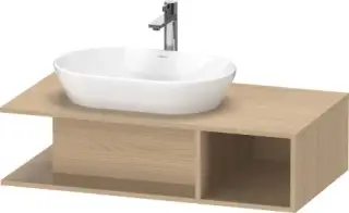 Duravit D-Neo Тумба под раковину слева подвесная 100x55x26h см, цвет: дуб натуральный DE492903030