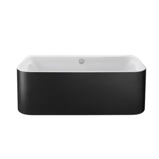 Duravit Happy D.2 Plus Ванна акриловая 180х80x60h см, цвет: белый/графит супермат. 700453800000000