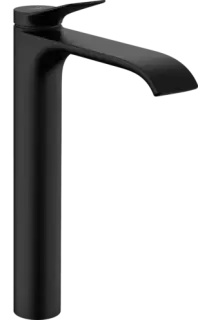 Hansgrohe Vivenis Смеситель для раковины, с донным клапаном, цвет: матовый черный 75040670