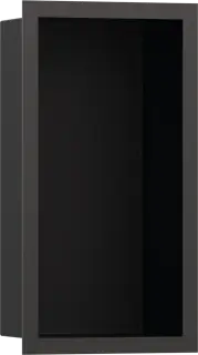 Hansgrohe XtraStoris Individual Полка в нишу встраиваемая 15х10 см, цвет: шлифованный черный хром 56095340