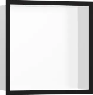 Hansgrohe XtraStoris Полка-короб встраиваемая 30х10х30h см, цвет: белый/черный 56099670