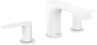 Hansgrohe Vivenis Смеситель для раковины на 3 отверстия двухвентильный, цвет: матовый белый 75033700
