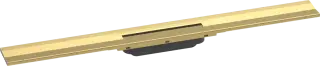 Hansgrohe RainDrain Внешняя часть линейного слива для укор. душа 80х6х1h см, цвет: золото 56051990