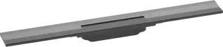 Hansgrohe RainDrain Внешняя часть линейного слива для укор. душа 80х7,6х1h см, цвет: графит 56050340