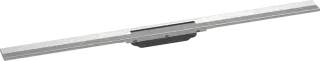 Hansgrohe RainDrain Внешняя часть линейного слива для душа 100х6х1h см, цвет: нерж. сталь 56046800