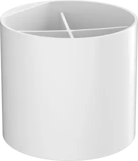Hansgrohe WallStoris Стакан на штангу круглый, пластик цвет: белый 27921700
