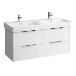 Laufen Base Тумба подвесная, 4 ящика 44х116х53h см, цвет: белый 4.0249.4.110.261.1