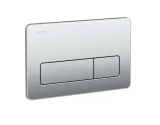 Laufen Lis Кнопка смыва двойная, цвет: хром 8.9566.2.000.000.1