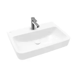 Villeroy & Boch O'Novo Pаковина 65x46x17,5 см, 1 отв., подвесная, цвет: альпийский белый 4A41KLT2