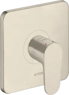 Axor Citterio M Смеситель для душа встраиваемый, внешняя часть, цвет: шлифованный никель 34625820