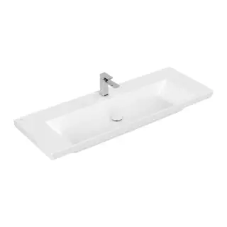 Villeroy & Boch Subway 3.0 Раковина 130х47х17 см, 1 отв., подвесная, цвет: белый камень 4A70D2RW