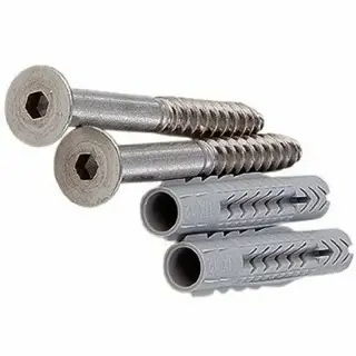 Keuco Plan Крепежный комплект №3: 2 шурупа, шестигранник, 2 дюбеля 34992 000100