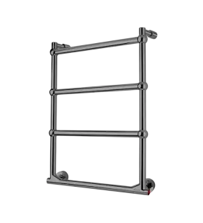 Margaroli Sole 512/TS Полотенцесушитель электрический 52х64h (46), выкл. справа, цвет: black chrome 512TS4604CRBB