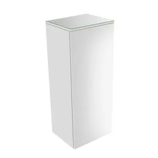 Keuco Edition 400 Шкаф средний подвесной, 2 стеклянные полки 35x30x89,4h см, цвет: белый 31720 400001