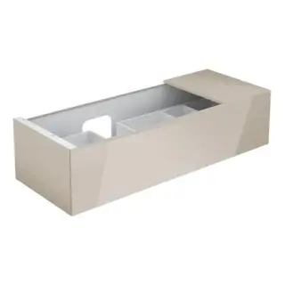 Keuco Edition 11 Тумба под раковину, подв. с внутр. подсветкой 140x53,5x35h см, кашемир 31163 180100
