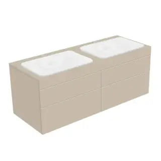 Keuco Edition 400 Тумба под раковину, подвесная 140x53,5x54,6h см, цвет: кашемир 31575 450100