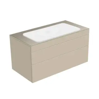 Keuco Edition 400 Тумба под раковину, подвесная 105x53,5x54,6h см, цвет: кашемир 31582 180000