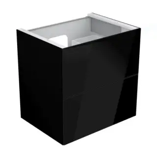 Keuco Edition 11 Тумба под раковину, подвесная 70x53,5x70h см, цвет: черный 31342 570000