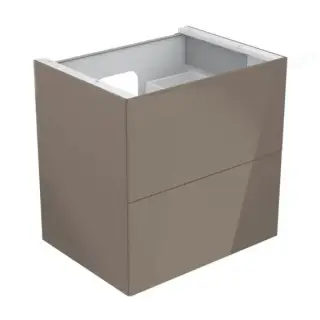 Keuco Edition 11 Тумба под раковину, подв. с внутр. подсветкой 70x53,5x70h см, трюфель 31342 140100