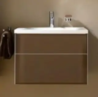 Keuco Royal Reflex Тумба под раковину 49,6x48,7x45h см, цвет: трюфель 34040 140002