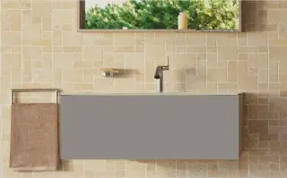 Keuco Plan Тумба под раковину 120x49x40h см, цвет: инокс матовый 32981 290000