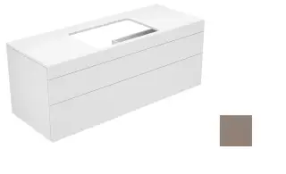 Keuco Edition 400 Тумба под раковину 140x53,5x54,6h см, цвет: трюфель 31573 370000