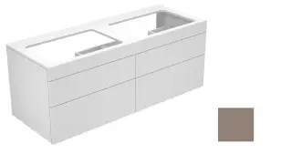 Keuco Edition 400 Тумба под раковину 140x53,5x54,6h см, цвет: трюфель 31575 370000