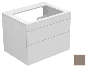 Keuco Edition 400 Тумба под раковину 70x53,5x54,6h см, цвет: трюфель 31571 370000