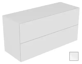 Keuco Edition 11 Тумба боковая подвесная, с подсветкой внутри 140x53,5x70h см, белый 31327 210100