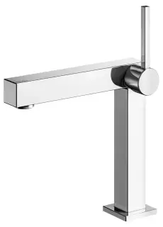 Keuco Edition 90 Square Смеситель для раковины однорыч. c донным клапаном, цвет: хром 59102 010000