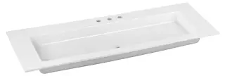 Keuco Royal 60 Раковина встраив. сверху со сливом-переливом 140,5x53,8x1,10h см, белый 32160 311403