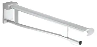 Keuco Plan Care Поручень складной для туалета 11x70x18.2h, цвет: хром/темно-серый 34903 010737