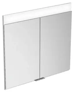 Keuco Edition 400 Зеркальный шкаф, подвесной 71x15,4x65h см, цвет: серебро 21541 171301