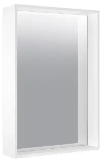 Keuco Plan Зеркало прямоугольное с подсветкой, подв. 65x10,5x70h см, цвет: инокс матовый 33095 292000