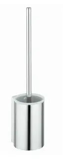 Keuco Plan Ершик для унитаза напольный с пластиковой колбой, цвет: алюминий 14972 170100