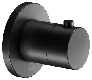 Keuco Ixmo Смеситель термостатический для душа, встраиваемый, цвет: черный матовый 59553 370001