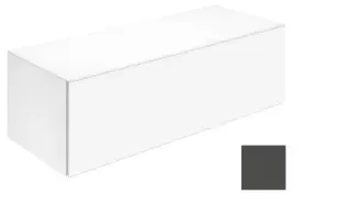 Keuco Plan Тумбочка боковая с одним выдвижным ящиком 49x40x120h см, цвет: антрацит 32928 110000