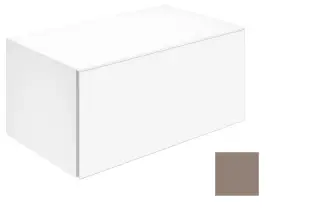Keuco Plan Тумбочка боковая с одним выдвижным ящиком 49x40x80h см, цвет: трюфель 32926 140000