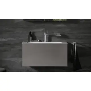 Keuco Plan Тумба под раковину 100x49x40h см, цвет: инокс матовый 32971 290000