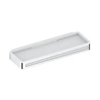 Keuco Plan Полка-корзинка в ванную 28,8x10,2 см, со стеклоочистителем, цвет: нержавеющая сталь 14959 070038