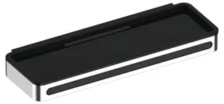 Keuco Plan Полка-корзинка в ванную 28,8x10,2 см, со стеклоочистителем, цвет: алюминий 14959 170037