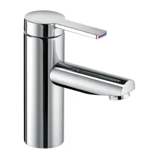 Keuco Plan Blue Cмеситель для раковины, однорычажный на 1 отв., излив 9 см, цвет: хром 53902 010100