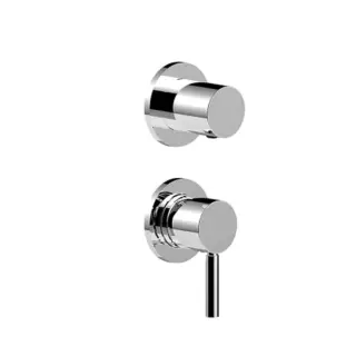 Fantini Nostromo Nostromo Встр. смес. для душа наружная часть, цвет: хром 50 02 G481B