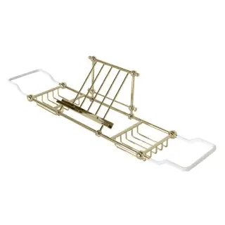 Devon&Devon First Class Решетка для ванны с подставкой для планшета, цвет светлое золото DD33386OT