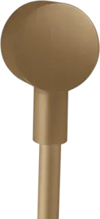 Axor Starck Шланговое подключение, круглое, цвет: шлифованная бронза 27451140