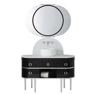 Devon&Devon Scottie Комплект мебели 122 см, композ В; профили хром SCOTTIEDBMCA/CR