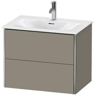 Duravit XSquare Тумба подвесная под раковину, 56x71xh47,8 cм, цвет: Stone Grey SaM XS432309292